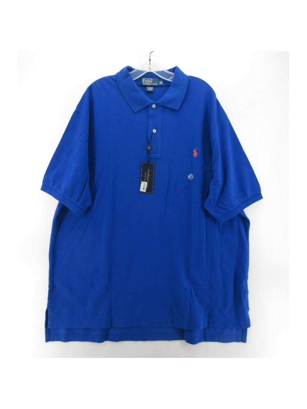 Polo Ralph Lauren Polo Shirt 2XB Big Pullover Golf Mesh Orange Pony